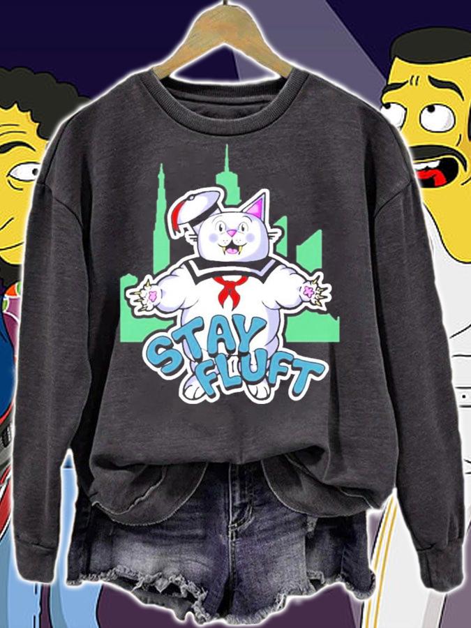 Stay Fluft Cat shirt t-shirt