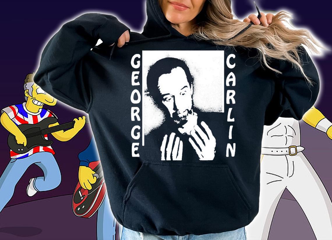 Channing Tatum 1980S George Carlin It Only Hurts When I Think T-Shirt t-shirt