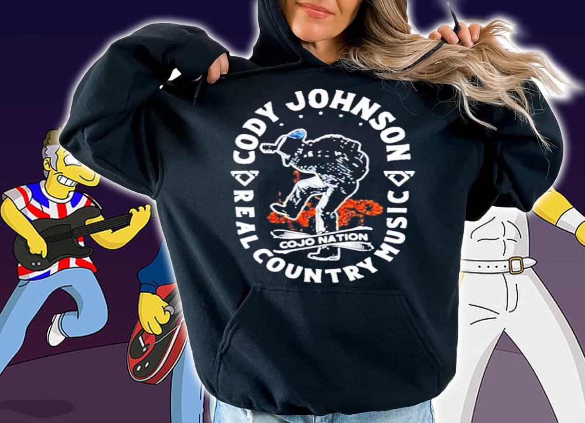 Cody Johnson Real Country Music Shirt t-shirt hoodie