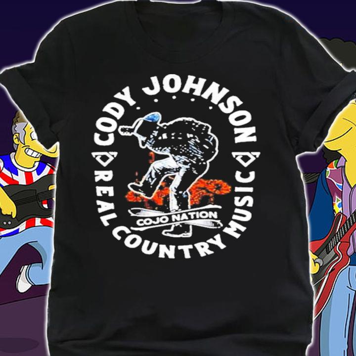 Cody Johnson Real Country Music Shirt t-shirt shirt