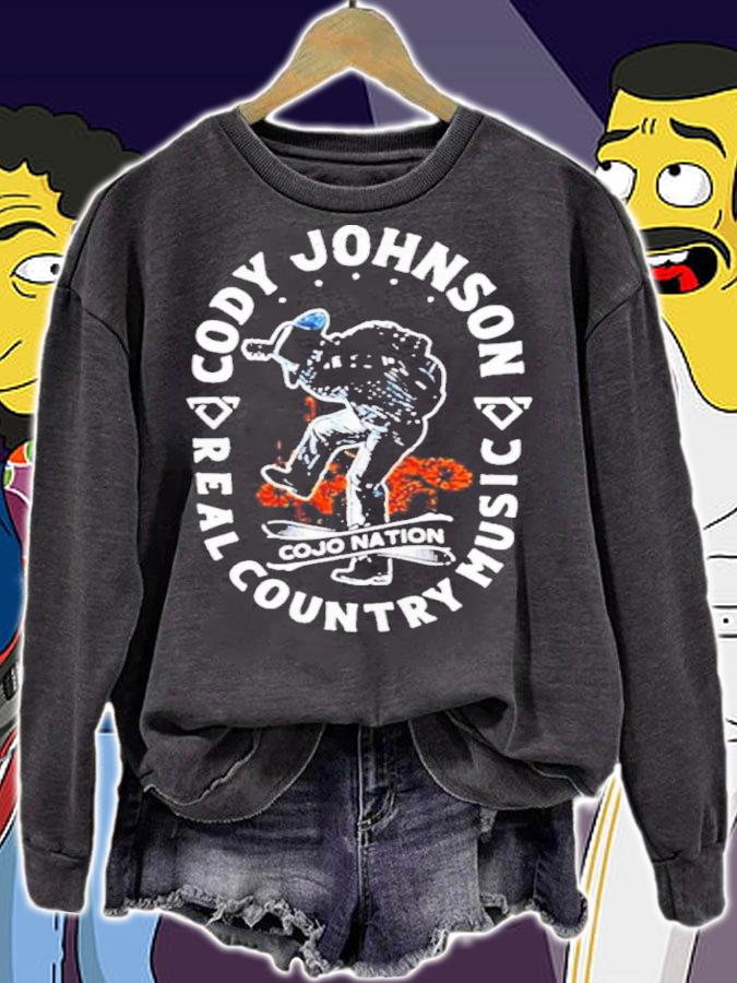 Cody Johnson Real Country Music Shirt t-shirt sweatshirt