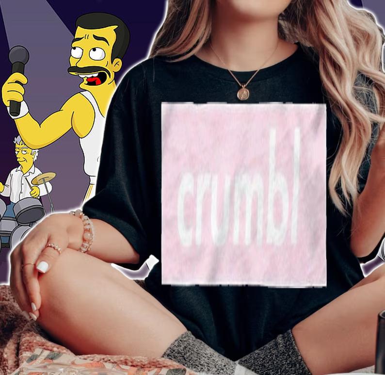 Crumbl pink logo T-shirt t-shirt woman shirt
