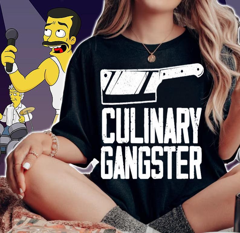 Culinary Gangster Professional Head Cook Shirt t-shirt woman shirt