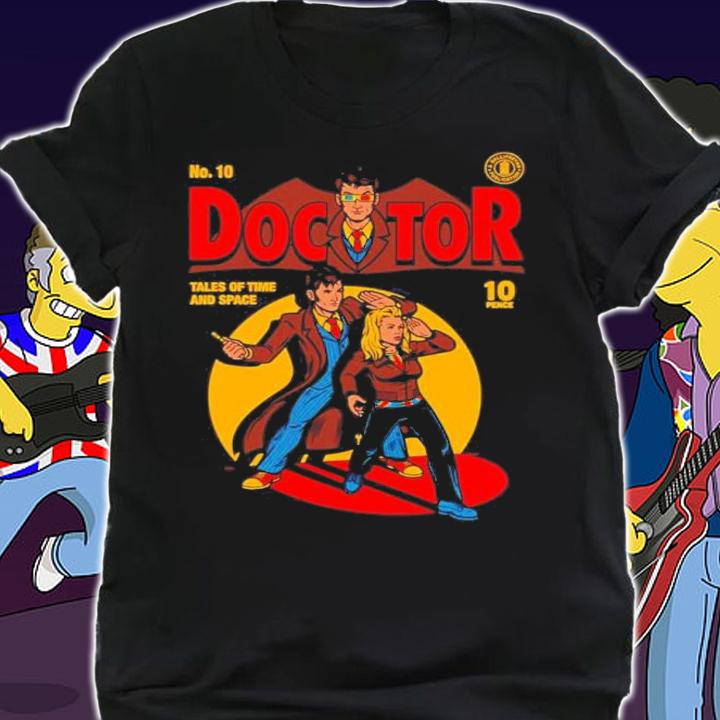Doctor Who Tales Of Time And Space Comic Shirt t-shirt