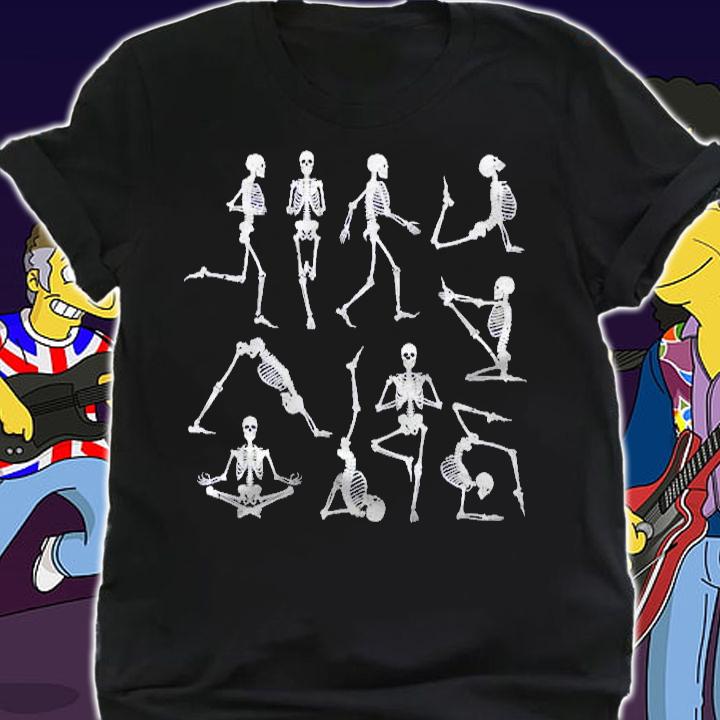Funny Skeleton Yoga Halloween Costume Yogi Gifts Men Women Shirt t-shirt shirt