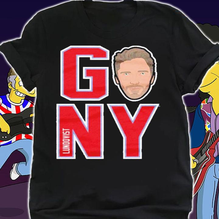 Henrik Lundqvist GO NY New York Hockey Shirt t-shirt shirt