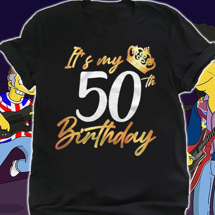 Its My 50Th Birthday 1971 Gift Fifty Years Old shirt t-shirt