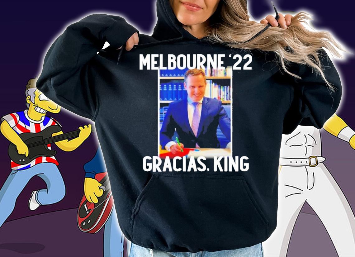 Melbourne '22 Gracias King Alex Hawke Saa Ozmo Shirt t-shirt hoodie