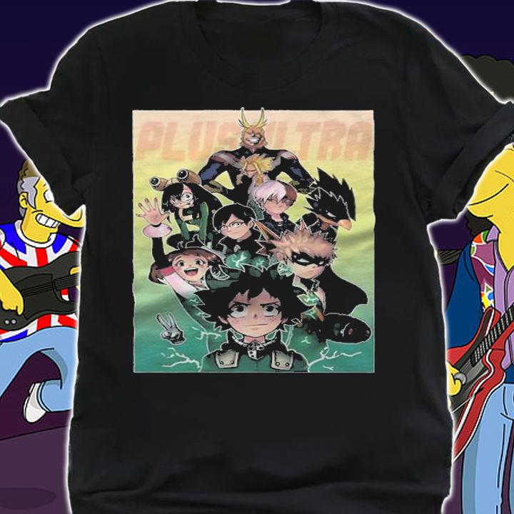 My Hero Academia Team A plus ultra T-shirt t-shirt