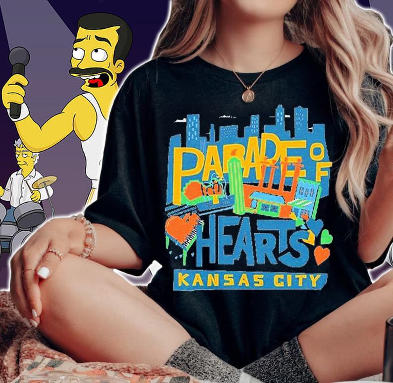 Parade of Hearts Kansas City T-Shirt t-shirt