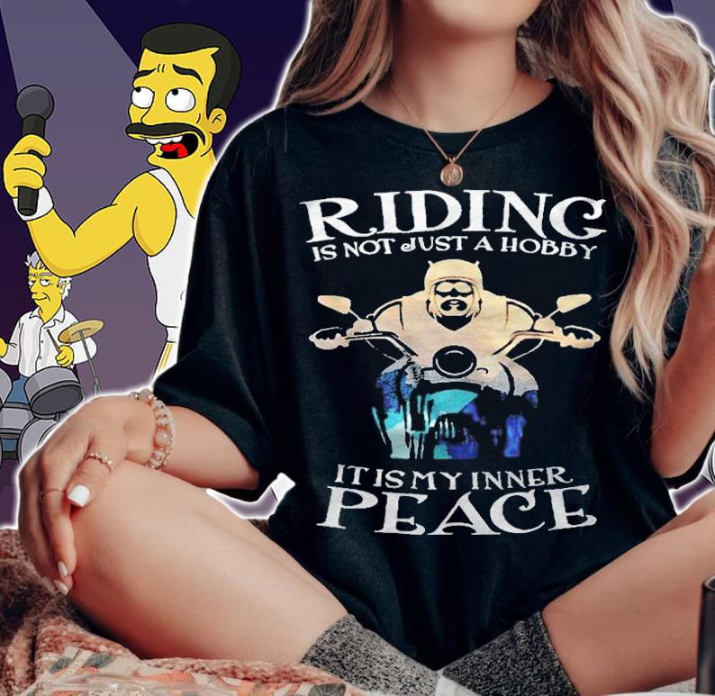 Riding is not just a hobby it is my inner peace T-shirt t-shirt woman shirt