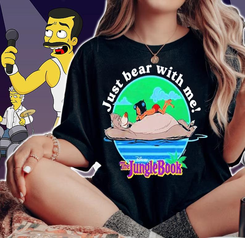 The Jungle Book Just Bear With Me T-Shirt t-shirt