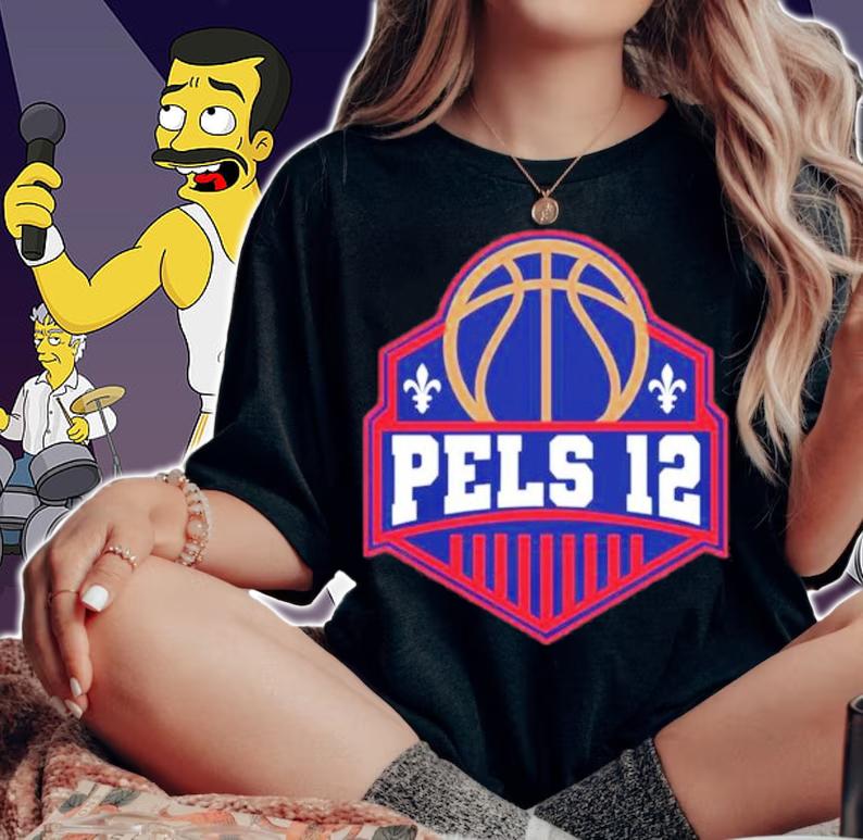 The Pels 12 Basketball Logo Shirt t-shirt