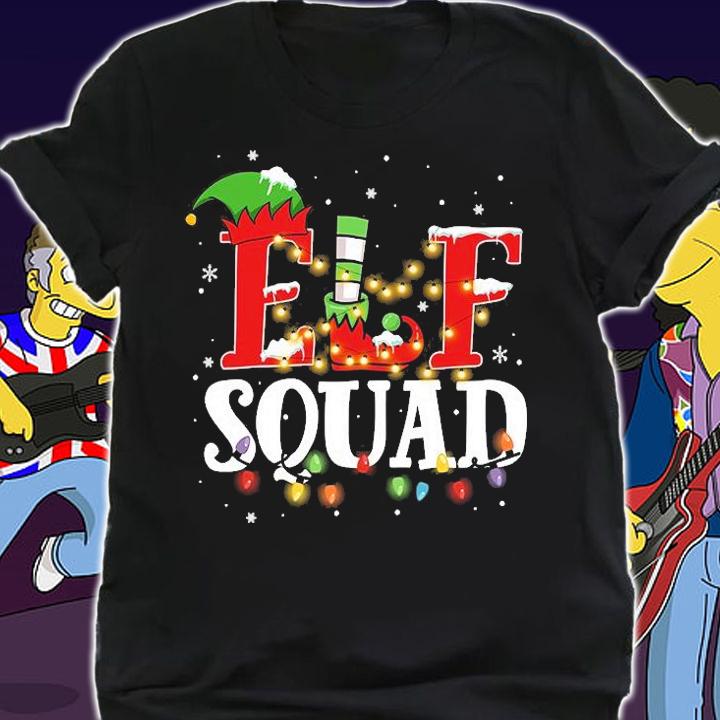 Elf Squad Christmas Matching Family Toddler Boy Girl Funny T-Shirt t-shirt shirt