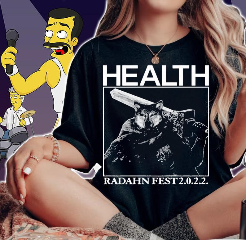 KinoFabino Health Radahn Fest 2022 T-Shirt t-shirt woman shirt