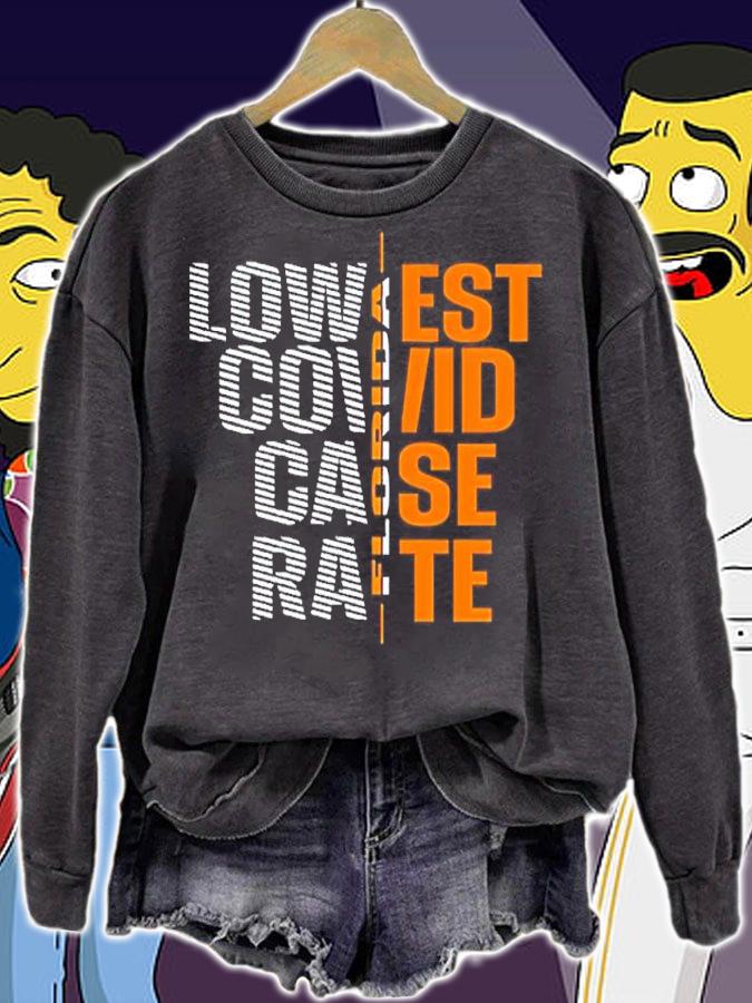 Lowest Covid Case Rate Florida Wins Shirt t-shirt sweatshirt