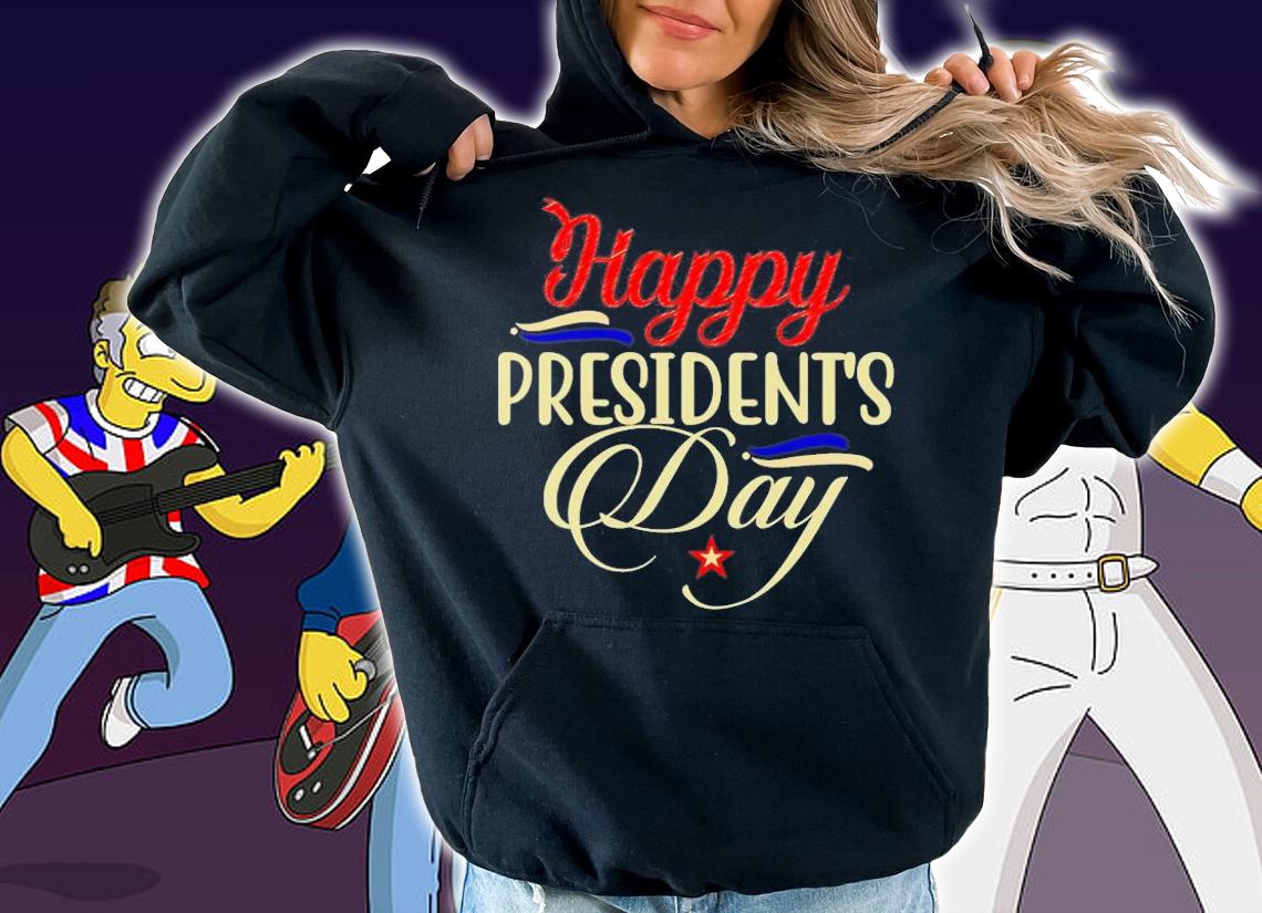 Political Happy Presidents' Day T-Shirt t-shirt
