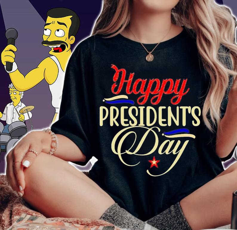 Political Happy Presidents' Day T-Shirt t-shirt