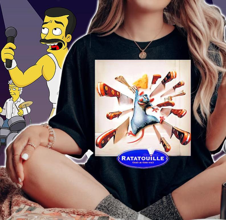 Ratatouille Movie Poster Shirt t-shirt woman shirt