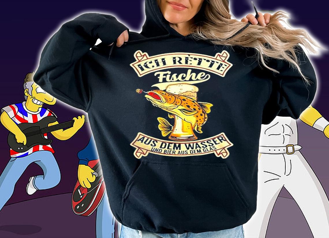 Save Fish And Beer Angler Fishing T-Shirt t-shirt