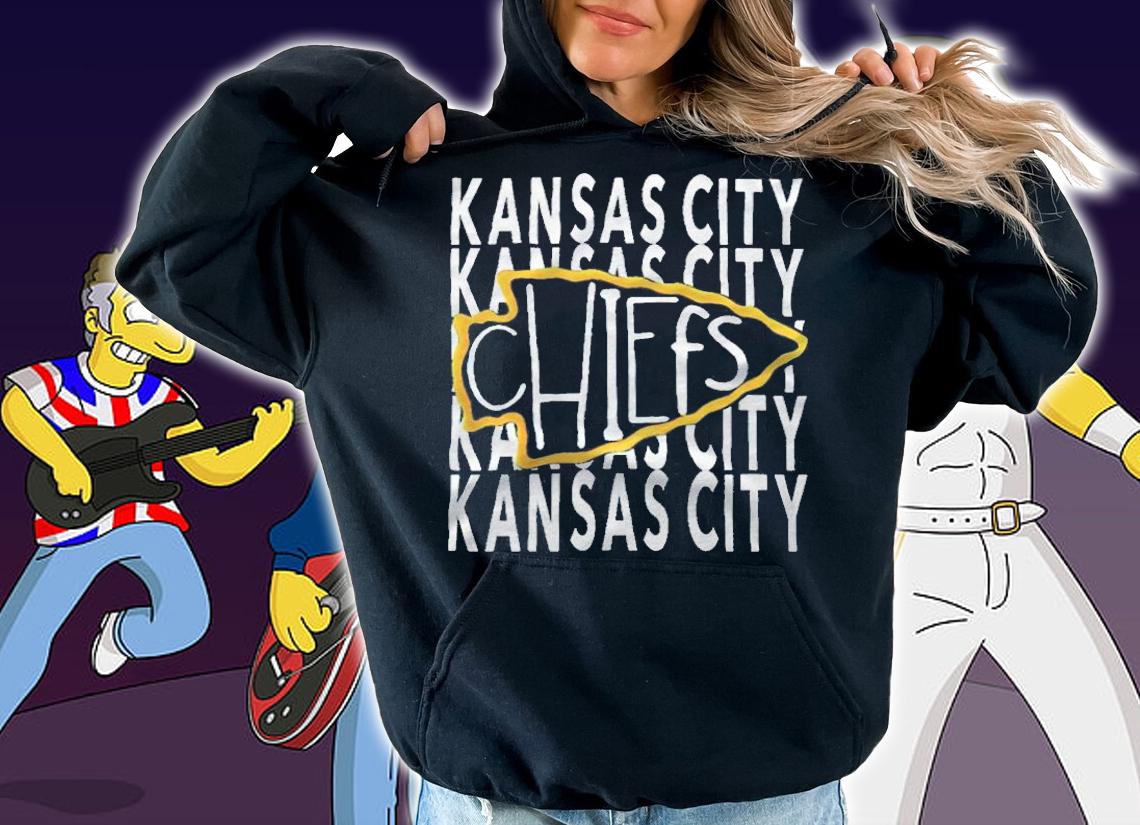 Kansas City Chiefs team logo T-shirt t-shirt hoodie