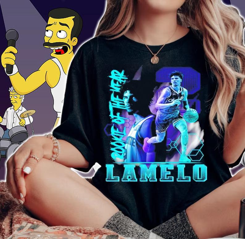 Lamelo Rookie Of The Wear shirt t-shirt