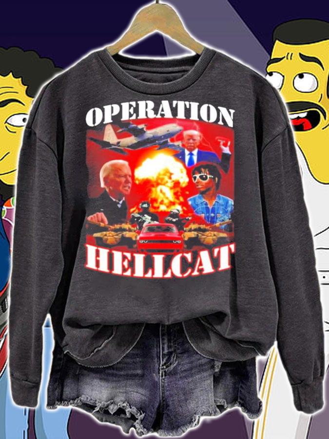 Operation Hellcat Chief Keef Donald Trump And Joe Biden Shirt t-shirt sweatshirt