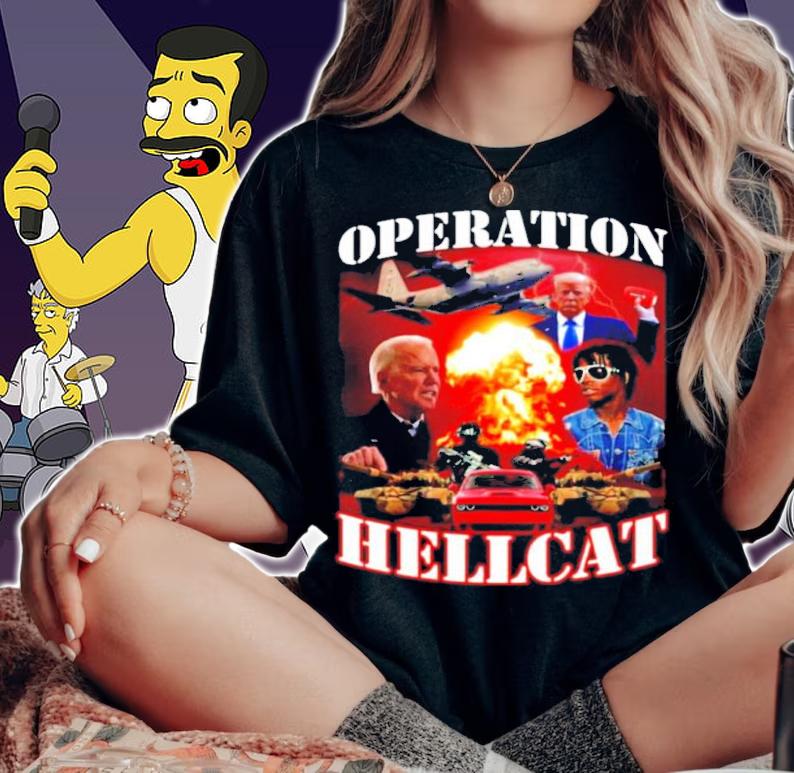 Operation Hellcat Chief Keef Donald Trump And Joe Biden Shirt t-shirt woman shirt