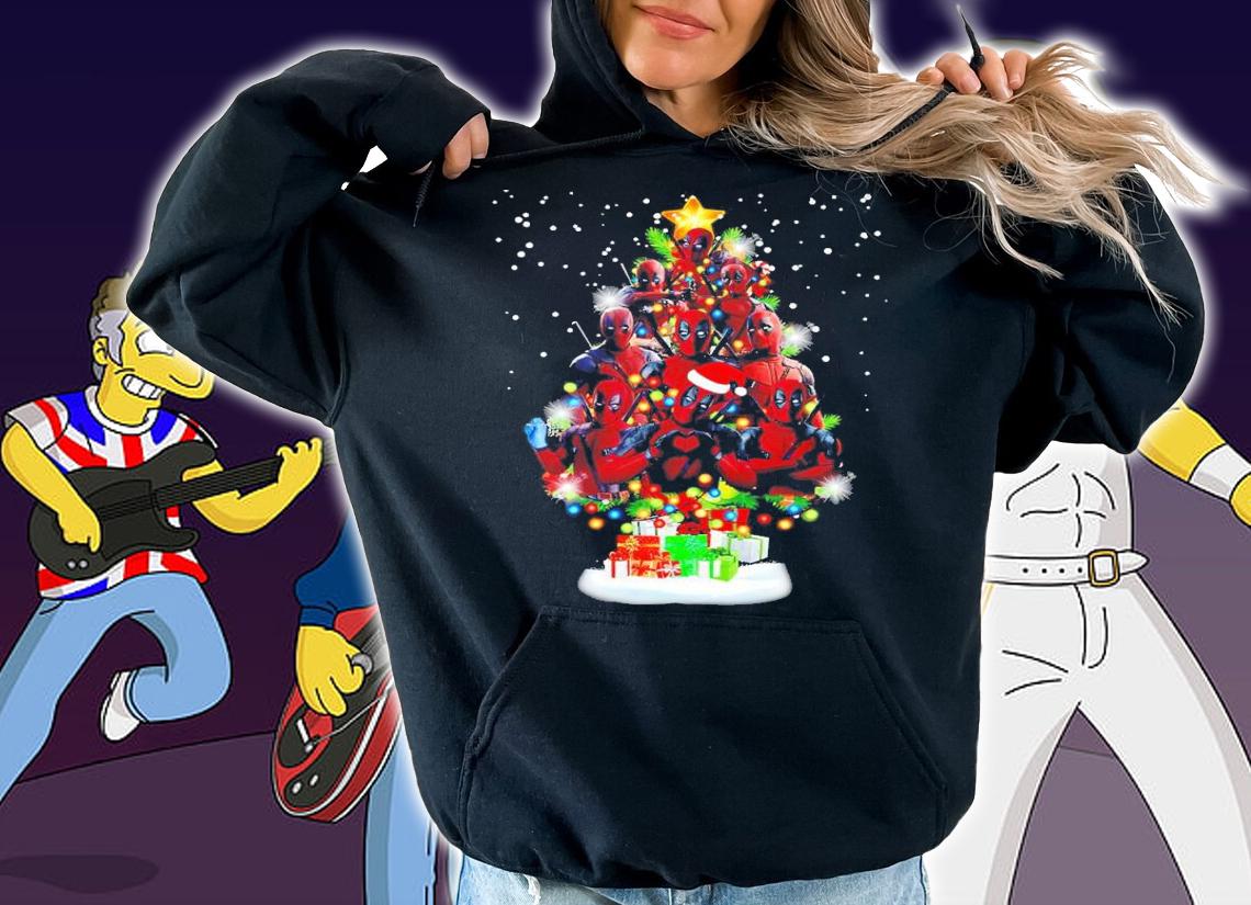 Spider Man Christmas Tree Shirt t-shirt hoodie