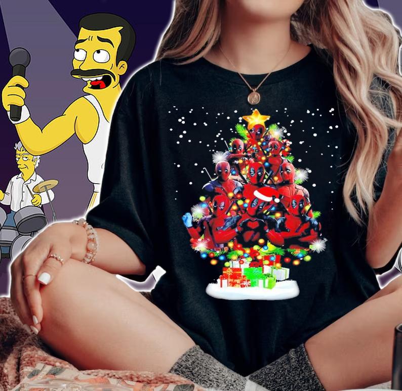 Spider Man Christmas Tree Shirt t-shirt woman shirt