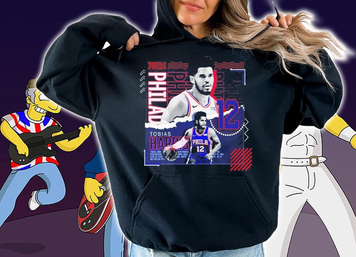 Tobias Harris Basketball Paper Poster 76ers shirt t-shirt hoodie