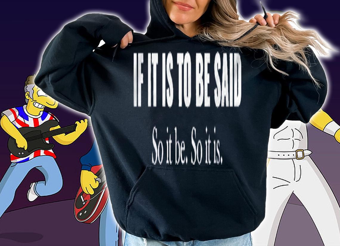 If It Is To Be Said So It Be So It Is Succession Greg Shirt t-shirt