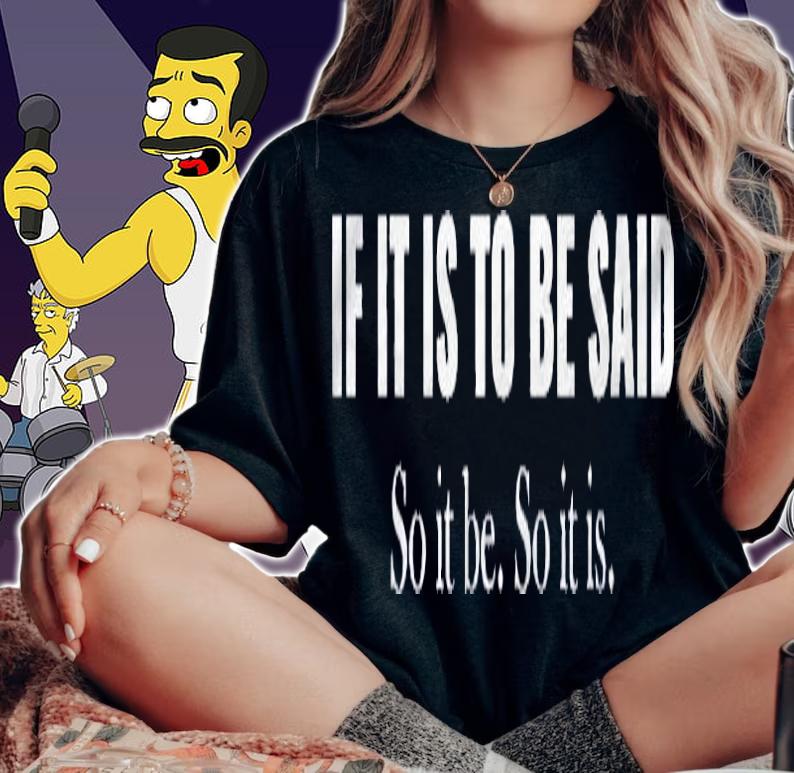 If It Is To Be Said So It Be So It Is Succession Greg Shirt t-shirt