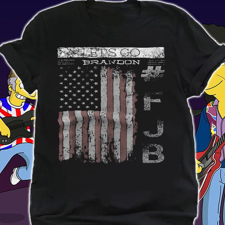 Let's Go Brandon FJB USA Flag Joe Biden T-Shirt t-shirt shirt