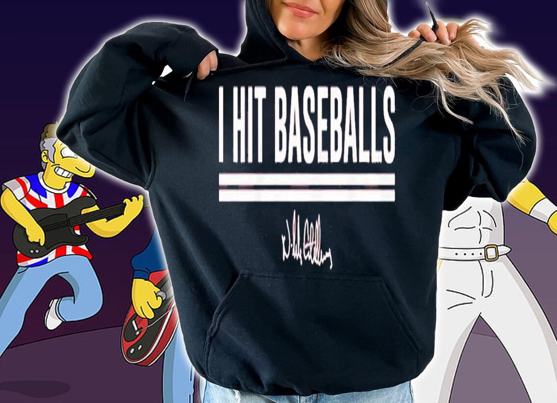 Nick Castellanos I Hit Baseballs Signatures Shirt t-shirt hoodie
