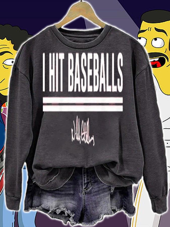 Nick Castellanos I Hit Baseballs Signatures Shirt t-shirt sweatshirt