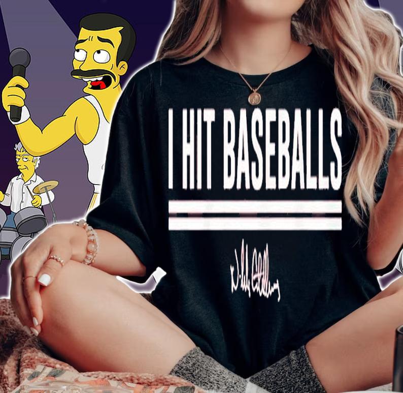 Nick Castellanos I Hit Baseballs Signatures Shirt t-shirt woman shirt