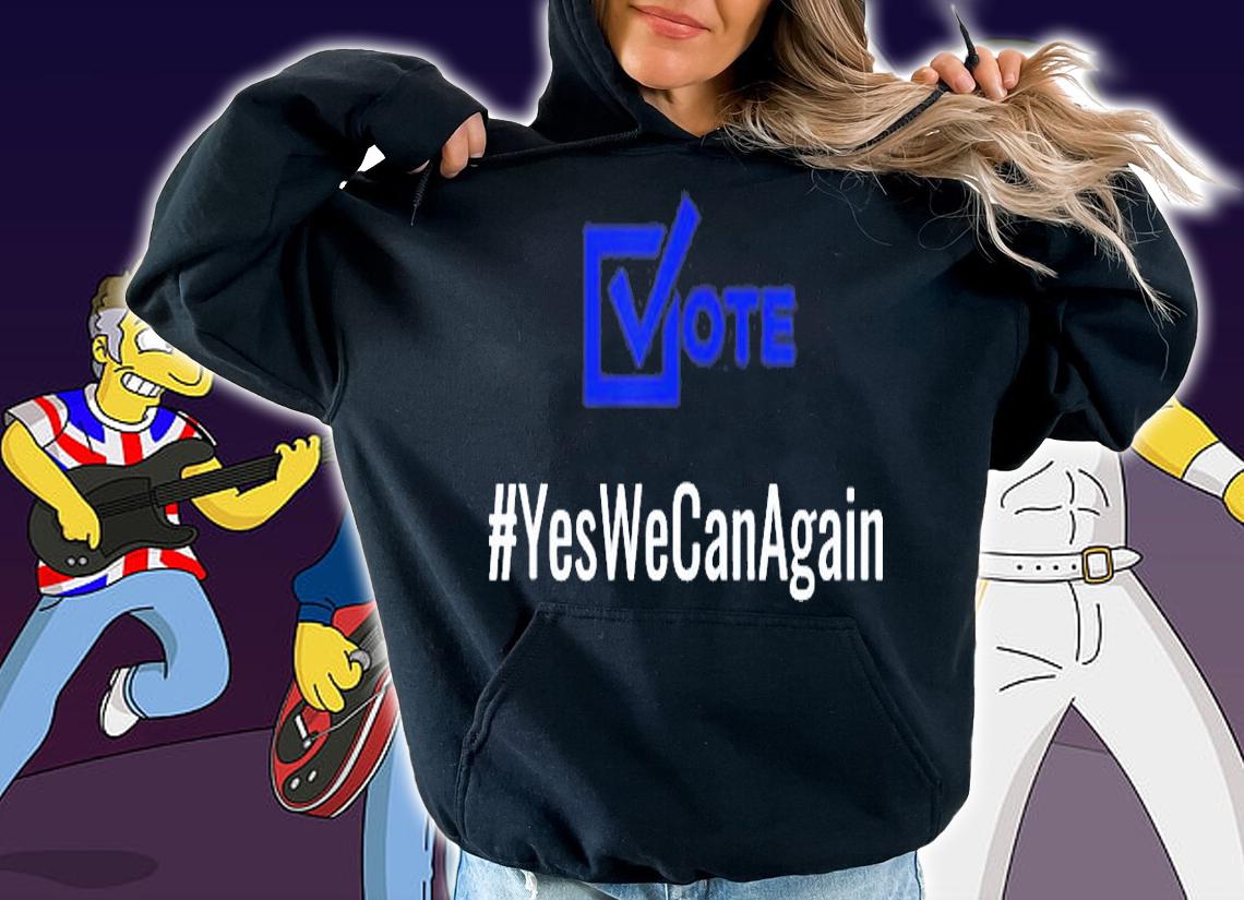 ote Yes We Can Again Biden Political T-Shirt t-shirt