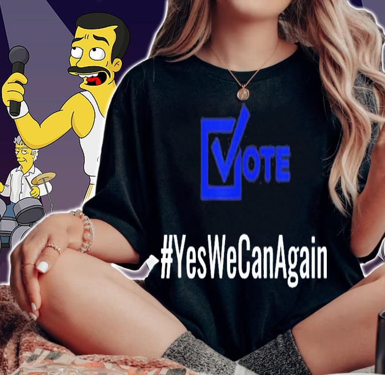 ote Yes We Can Again Biden Political T-Shirt t-shirt