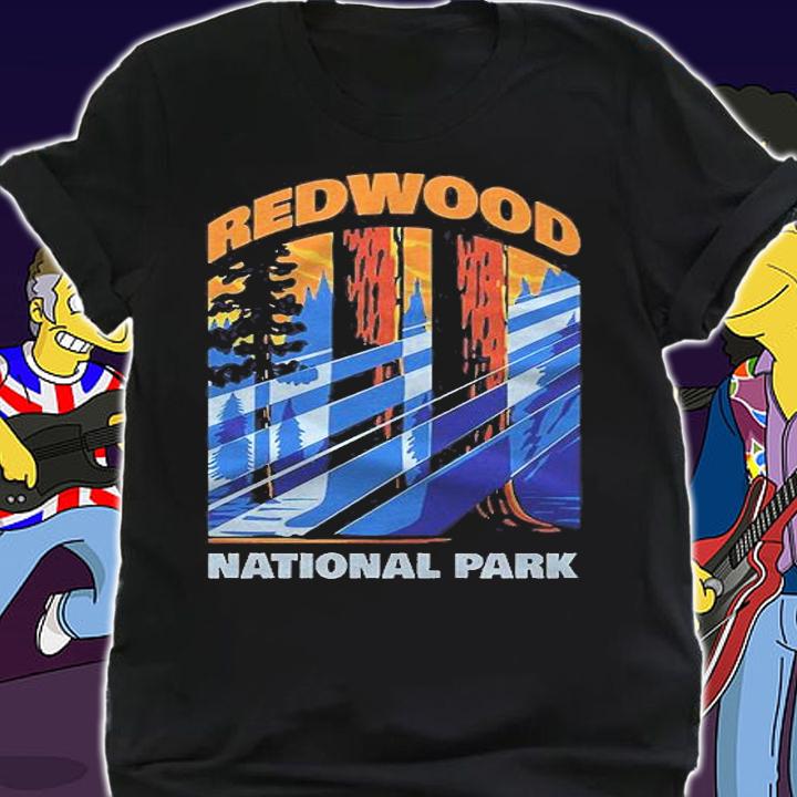 Redwood Us National Park California Gift Pullover Shirt t-shirt