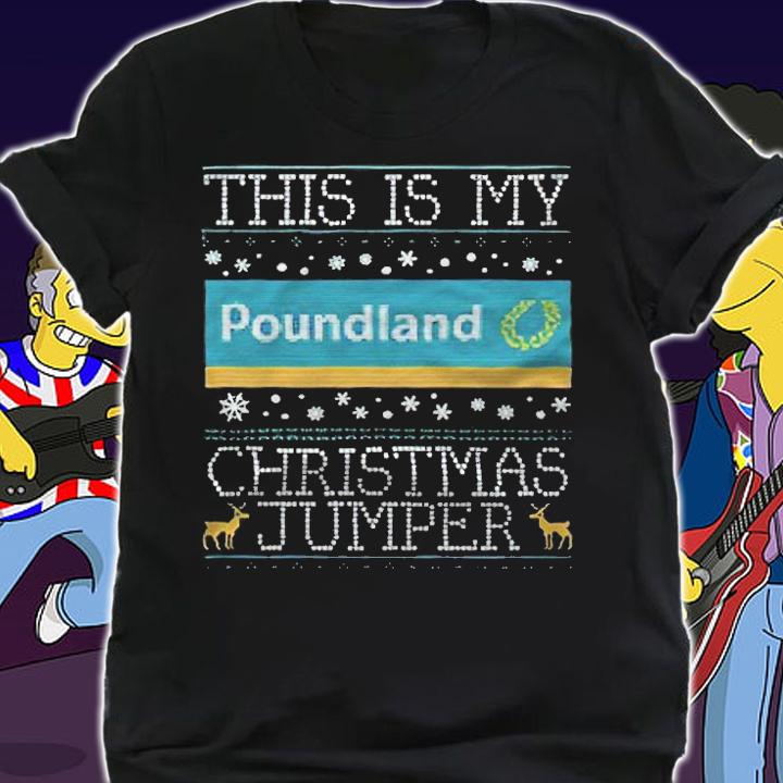 Ugly this is my Poundland Christmas jumper T-shirt t-shirt shirt
