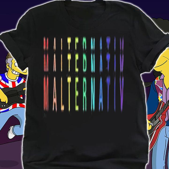 Malternativ rainbow basic T-shirt t-shirt
