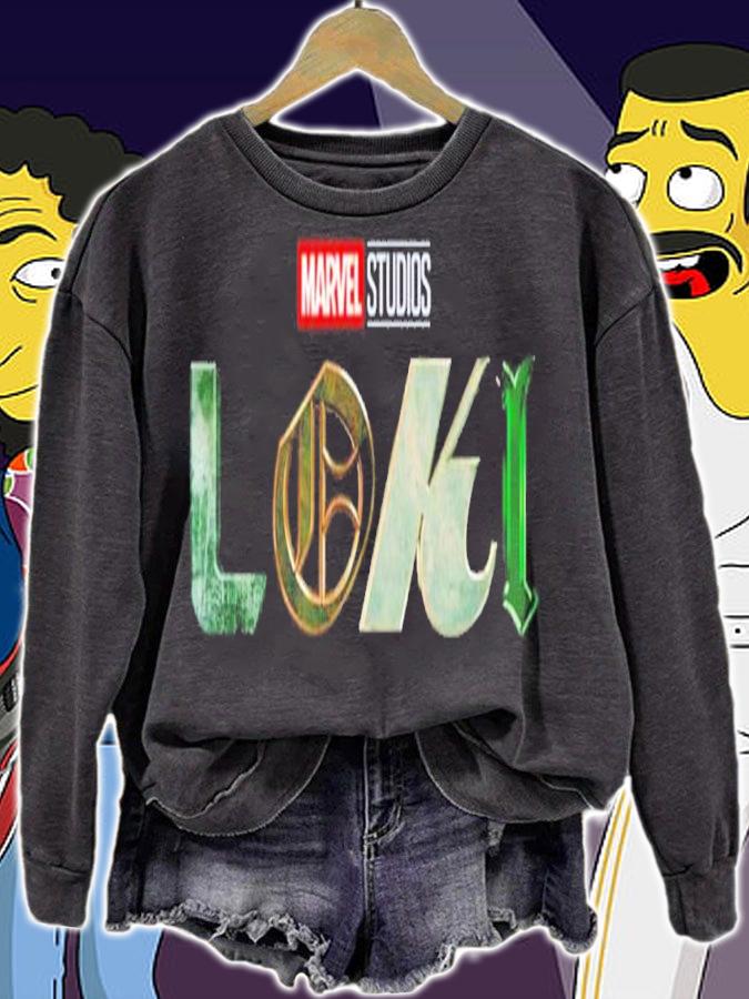 Marvel Loki Logo Shirt t-shirt sweatshirt