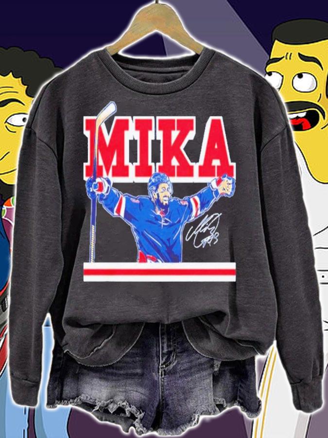 Mika Zibanejad Mika Hockey Signatures Shirt t-shirt