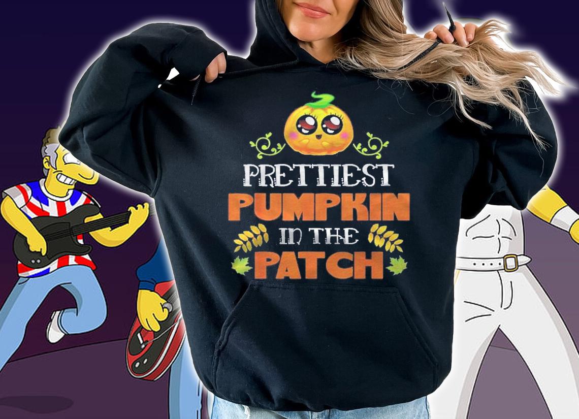 Prettiest Pumpkin In The Patch  Fall 2021 Halloween Costume Shirt t-shirt hoodie