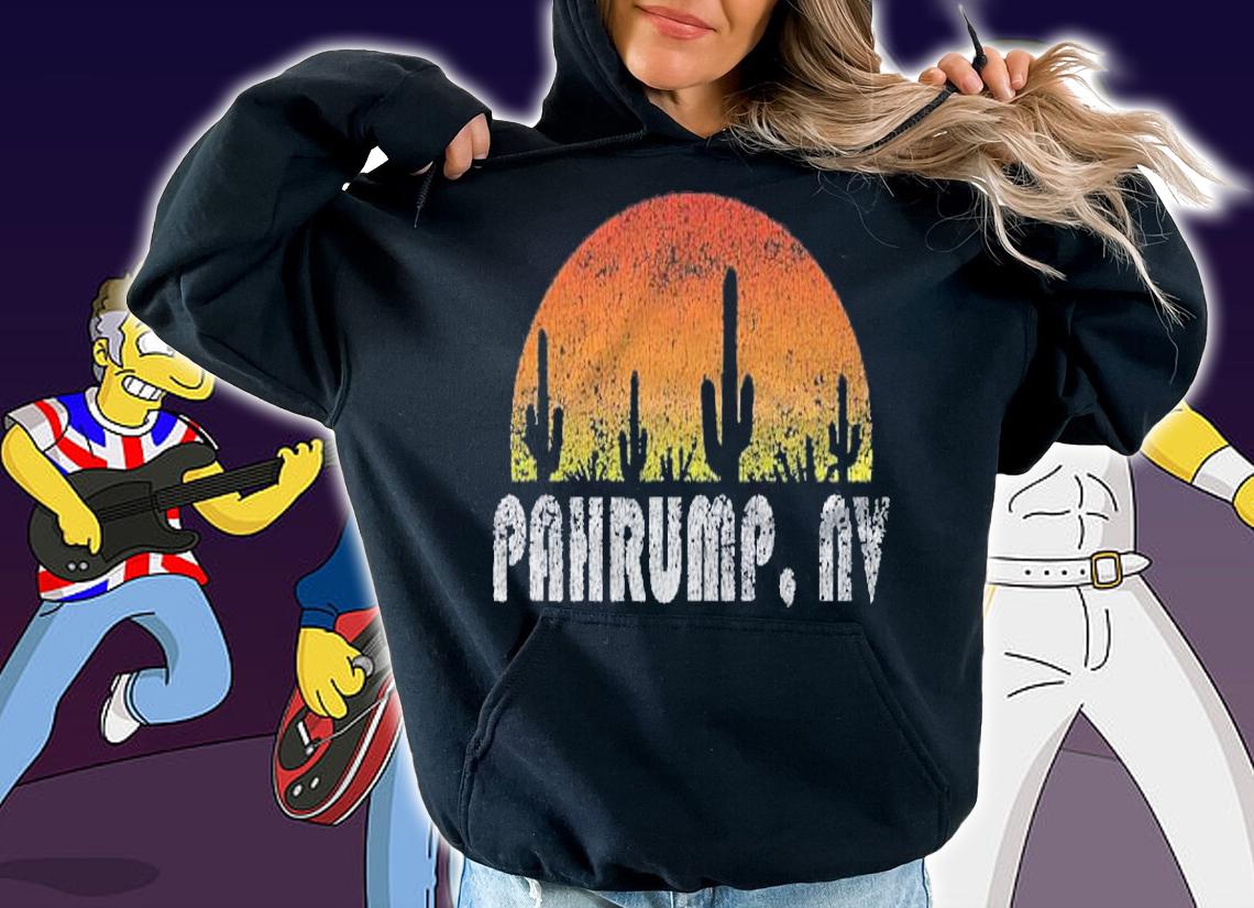 Retro Pahrump Nevada Desert Sunset Shirt t-shirt