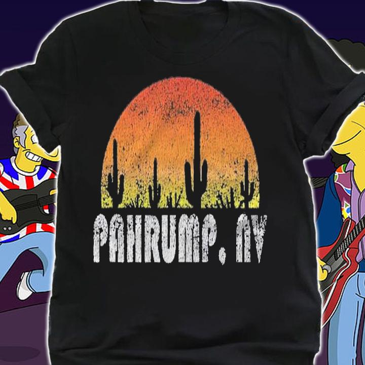 Retro Pahrump Nevada Desert Sunset Shirt t-shirt