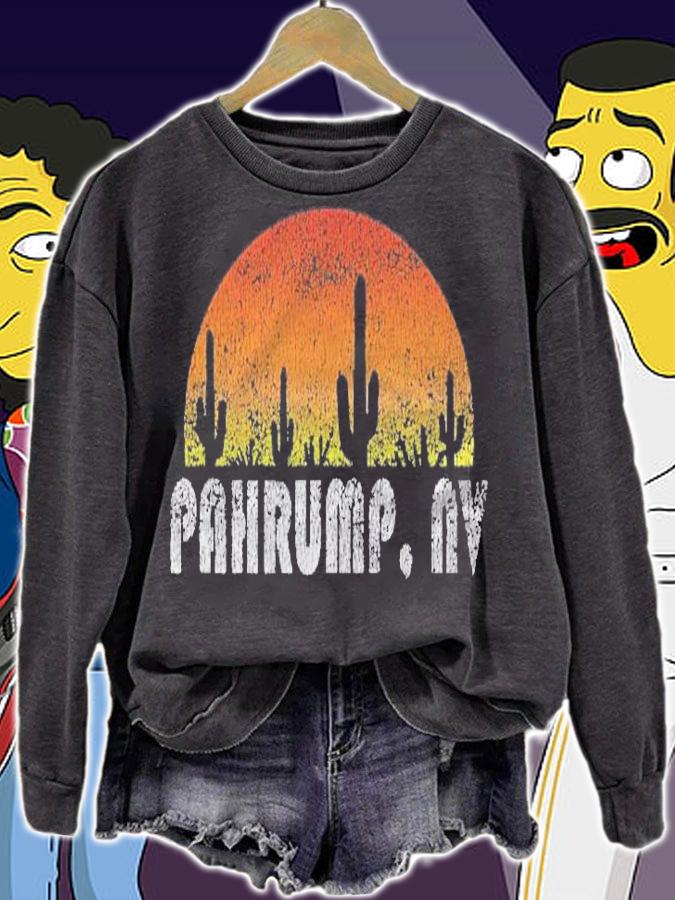 Retro Pahrump Nevada Desert Sunset Shirt t-shirt