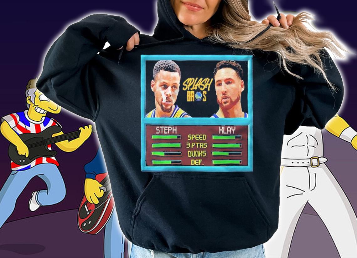 Splash Brothers NBA Jam shirt t-shirt