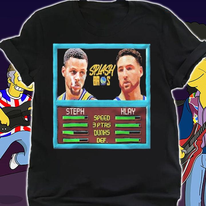 Splash Brothers NBA Jam shirt t-shirt